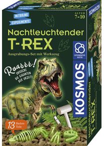 Experimentierkasten Kosmos "Nachtleuchtender T-REX", bunt (wei&szlig;, neutral), Experimentierk&auml;sten, Kinder, Experimentierkasten