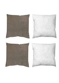 M&Ouml;BELIX M&ouml;belix , Grau , Textil , Uni , 40x40 cm , Heimtextilien, Wohntextilien, Kissen, Zierkissen