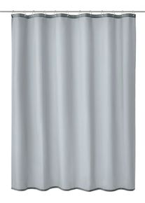 Duschvorhang Kleine Wolke "Rica", grau, B:180cm H:200cm, Polyester, Duschvorh&auml;nge, Duschvorhang