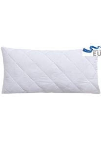 Microfaserkissen OTTO HOME "Microlux Kopfkissen 40x80 cm, 80x80 cm", wei&szlig;, B:40cm L:80cm, Bezug: 100% Polyester. F&uuml;llung: 100% Polyester, Kopfkissen, Microfaserkissen, Kissen, in den Farben: wei&szlig;, blau, rosa & gr&uuml;n