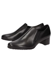 Pumps Sioux "Fendrina-701", Damen, Gr. 39.5 (UK 6), schwarz, Obermaterial: 100% Kalbsleder CAL. 100% Gummi rubber., Schuhe Pumps