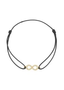 Armband Luigi Merano "Armband mit Infinity, Gold 375", gold, Armb&auml;nder, Damen, Gelbgold 375, Armband