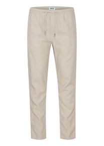 !Solid Leinenhose SOLID "Leinenhose SDTaiz", Herren, Gr. L, N-Gr, beige (oatmeal), Obermaterial: 58% Leinen LI. 42% Viskose CV., Hosen Leinenhose