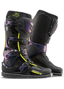 Gaerne SG-22 Chameleon, bottes , couleur: Noir/Mauve/Vert , taille: 46 EU