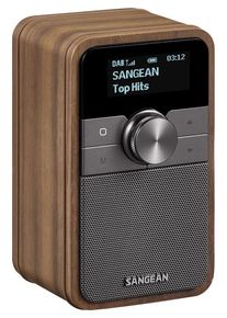 Sangean DDR-8 DAB+/FM-RDS/Bluetooth Radio Vintage Walnut - DAB+/FM - Mono - Walnuss