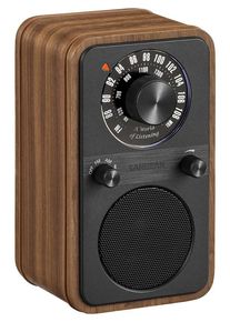 Sangean WR-9 AM/FM/Bluetooth Radio Vintage Walnut - AM/FM - Mono - Walnuss