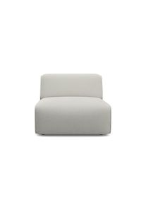 Sessel OTTO HOME "Merid Sofa-Mittel-Element, Breite: 84 cm", beige (natur), B:84cm H:70cm T:97cm, Struktur fein (100% Polyester);Samtoptik (100% Polyester);Samtcord (92% Polyester, 8% Polyamid), Sessel, Sessel, als Modul oder separat verwendbar, f&uuml;r individuelle Zusammenstellung