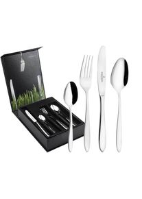 Besteck-Set "Tafelbesteck inkl. Besteckbox Bozen 24er Set silber", silber, 24, PICARD & WIELP&Uuml;TZ SOLINGEN, Essbesteck-Sets, Besteck-Set, Sp&uuml;lmaschinengeeignet