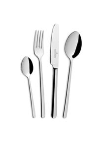 Besteck-Set "Tafelbesteck Ventura 24er Set silber", silber, 24, PICARD & WIELP&Uuml;TZ SOLINGEN, Essbesteck-Sets, Besteck-Set, Sp&uuml;lmaschinengeeignet