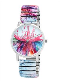 Quarzuhr Lady, pink, Armbanduhren, Damen, Quarzuhr