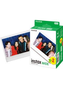 Fujifilm Sofortbildfilm "Instax WIDE Film", wei&szlig; (ohne farbbezeichnung), Foto-Filme, Sofortbildfilm