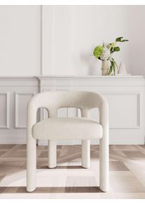 Esszimmerstuhl ACTONA GROUP "Cole, Polsterstuhl", beige (beige, beige, beige), B:58cm H:76cm T:55cm, Stoff, St&uuml;hle, Esszimmerstuhl, Stuhl mit Armlehne