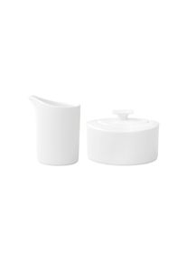 Villeroy & Boch Milch- und Zuckerset VILLEROY & BOCH "Milch- und Zuckerset Modern Grace 2er Set wei&szlig;", wei&szlig;, 2, Porzellan, Geschirr-Sets, Milch- und Zuckerset, Sp&uuml;lmaschinengeeignet, Mikrowellenfest