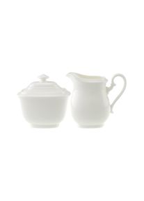 Villeroy & Boch Milch- und Zuckerset VILLEROY & BOCH "Milch- und Zuckerset Royal 2er Set wei&szlig;", wei&szlig;, 2, Porzellan, Geschirr-Sets, Milch- und Zuckerset, Sp&uuml;lmaschinengeeignet, Mikrowellengeeignet