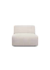 Sessel OTTO HOME "Merid Sofa-Mittel-Element, Breite: 84 cm", beige (creme), B:84cm H:70cm T:97cm, Struktur fein (100% Polyester);Samtoptik (100% Polyester);Samtcord (92% Polyester, 8% Polyamid), Sessel, Sessel, als Modul oder separat verwendbar, f&uuml;r individuelle Zusammenstellung