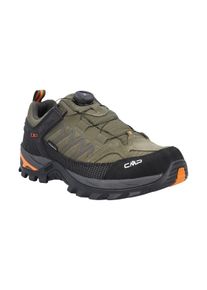 Wanderschuh CMP "Rigel Low", Herren, Gr. 45, gr&uuml;n (oliv, schwarz), Obermaterial: 100% Nylon NY., Schuhe Wanderschuh