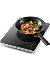WMF Einzel-Induktionskochplatte "KULT X Mono", schwarz, B:30,5cm H:4,8cm T:39cm, Kochplatten, 6 Direktwahlprogramme, Display, Timer-Funktion, &Uuml;berhitzungsschutz, Einzel-Induktionskochplatte