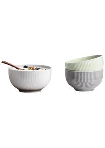 Schale Seltmann Weiden "M&uuml;slischalen Amina Mix &oslash; 15 cm 3er Set bunt", bunt, B:15,1cm H:8,4cm L:15,1cm T:15,1cm &Oslash;:15,1cm, Sch&uuml;sseln, Schale, Sp&uuml;lmaschinenfest, Mikrowellensicher, Ofenfest