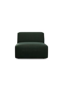 Sessel OTTO HOME "Merid Sofa-Mittel-Element, Breite: 84 cm", gr&uuml;n (dunkelgr&uuml;n), B:84cm H:70cm T:97cm, Struktur fein (100% Polyester);Samtoptik (100% Polyester);Samtcord (92% Polyester, 8% Polyamid), Sessel, Sessel, als Modul oder separat verwendbar, f&uuml;r individuelle Zusammenstellung