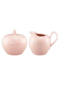 Milch- und Zuckerset Seltmann Weiden "Milch- & Zucker-Set Amina 2er Set", rosa (ros&eacute;), 2, Porzellan, Geschirr-Sets, Milch- und Zuckerset, Sp&uuml;lmaschinenfest, Mikrowellensicher, Ofenfest