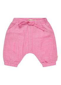 Stoffhose Sterntaler "Hose Leinenoptik", Kinder, Gr. 86, EURO, rosa (perlrosa), Obermaterial: 100% Baumwolle CO., Hosen Stoffhose
