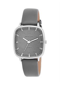 Quarzuhr Lady, grau, Armbanduhren, Damen, Quarzuhr