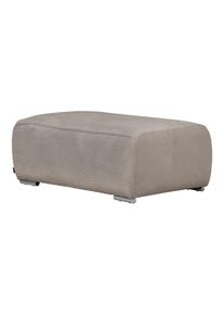 Hocker OTTO HOME "BEATRICE mit Wellenfederung, Ma&szlig;e B/T/H: 100/68/45 cm", grau (taupe), B:100cm H:45cm T:68cm, 100% Polyester, Hocker, Hocker, passend zur "Beatrice"-Serie, in hochwertiger Verarbeitung