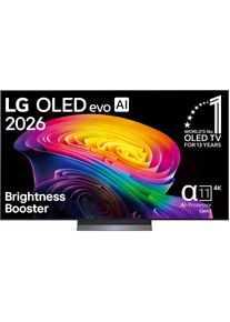 LG OLED-Fernseher "OLED65C68LA", Energieeffizienz: E, schwarz, 65 &Prime;, Fernseher, OLED-Fernseher