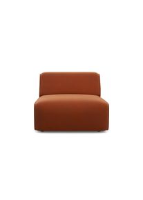 Sessel OTTO HOME "Merid Sofa-Mittel-Element, Breite: 84 cm", braun (messing), B:84cm H:70cm T:97cm, Struktur fein (100% Polyester);Samtoptik (100% Polyester);Samtcord (92% Polyester, 8% Polyamid), Sessel, Sessel, als Modul oder separat verwendbar, f&uuml;r individuelle Zusammenstellung
