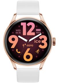 Ice Watch Smartwatch ICE-WATCH "ICE smart 3.0", wei&szlig; (wei&szlig;, wei&szlig;), Smartwatches, Damen, Smartwatch, Armbanduhr, Damenuhr, Silikonarmband,Bluetooth,Touch-Display,digital