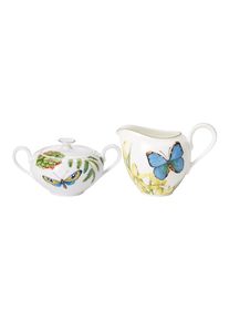 Villeroy & Boch Milch- und Zuckerset VILLEROY & BOCH "Milch- und Zucker-Set Amazonia Anmut 2er Set bunt", bunt, 2, Porzellan, Geschirr-Sets, Milch- und Zuckerset, Sp&uuml;lmaschinenfest
