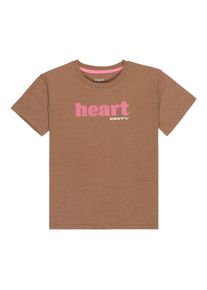 T-Shirt Roxy "Orchid Art", M&auml;dchen, Gr. 4(101-108cm), woodsmoke, Obermaterial: 100% Baumwolle., Shirts T-Shirt