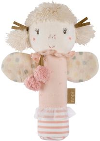 babyFEHN Greifling FEHN "feehnLAND, Stabgreifling Fee", rosa (rose), Greifspielzeug, BabyB:11cm H:18cm, Jersey, Nicki, Pl&uuml;sch, Greifling, B:11cm H:18cm