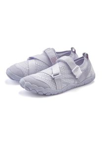 Aquaschuh Venice Beach "Badelatsche, Badeschuhe, Badeschlappe, Barfu&szlig;schuh, leichter Slipper", Damen, Gr. 38, lila (flieder), Obermaterial: 100% Textilmaterial. Decksohle: 100% Textilmaterial. Futter: 100% Textilmaterial. Laufsohle: 100% Synthetik, unifarben, Schuhe Aquaschuh, Wasserschuh schnelltrocknend mit ultraleichter Sohle VEGAN