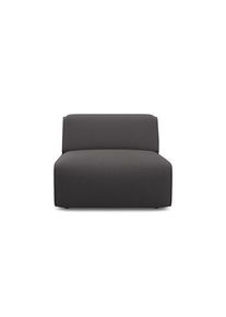 Sessel OTTO HOME "Merid Sofa-Mittel-Element, Breite: 84 cm", grau (anthrazit), B:84cm H:70cm T:97cm, Struktur fein (100% Polyester);Samtoptik (100% Polyester);Samtcord (92% Polyester, 8% Polyamid), Sessel, Sessel, als Modul oder separat verwendbar, f&uuml;r individuelle Zusammenstellung