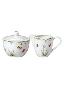 Villeroy & Boch Milch- und Zuckerset VILLEROY & BOCH "Milch- und Zuckerset Colourful Spring 2er Set bunt", bunt, 2, Porzellan, Geschirr-Sets, Milch- und Zuckerset, Sp&uuml;lmaschinengeeignet, Mikrowellengeeignet