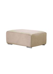 Hocker OTTO HOME "BEATRICE mit Wellenfederung, Ma&szlig;e B/T/H: 100/68/45 cm", beige (creme), B:100cm H:45cm T:68cm, 100% Polyester, Hocker, Hocker, passend zur "Beatrice"-Serie, in hochwertiger Verarbeitung