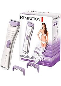 Beauty-Trimmer Remington "BKT4000", lila (violett, wei&szlig;), HaarschneiderB:20,4cm H:16,2cm T:9cm, Beauty-Trimmer, bis 0,2mm ohne Hautirritationen,2 Klingen,inkl 2 Aufsteckk&auml;mme (2&4mm), B:20,4cm H:16,2cm T:9cm