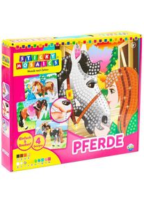 Kreativset Sticky Mosaics "Pferde", bunt, Kreativsets, Kinder, Kreativset