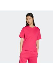 T-Shirt adidas Sportswear "ADIDAS Z.N.E", Damen, Gr. XS, power pink, Obermaterial: 100% Baumwolle, Rundhals, Shirts T-Shirt