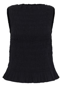 Blusentop Kaffe "&Auml;rmellose Bluse KAbethany", Damen, Gr. 44, schwarz (schwarz deep), Obermaterial: 100% Baumwolle CO., Blusen Blusentop