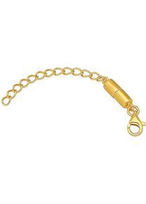 Gliederkette Lady, silber vergoldet 925, Halsketten, Damen, Silber 925 (Sterlingsilber), Gliederkette