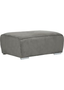 Hocker OTTO HOME "BEATRICE mit Wellenfederung, Ma&szlig;e B/T/H: 100/68/45 cm", grau, B:100cm H:45cm T:68cm, Hocker, Hocker, passend zur "Beatrice"-Serie, in hochwertiger Verarbeitung
