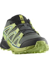 Wanderschuh Salomon "SPEEDCROSS J", Damen, Gr. 37, urban chic, sharp gr&uuml;n, schwarz citron, Synthetik, Textil, Schuhe Wanderschuh, wasserdicht