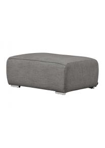 Hocker OTTO HOME "BEATRICE mit Wellenfederung, Ma&szlig;e B/T/H: 100/68/45 cm", grau (mittelgrau), B:100cm H:45cm T:68cm, 100% Polyester, Hocker, Hocker, passend zur "Beatrice"-Serie, in hochwertiger Verarbeitung