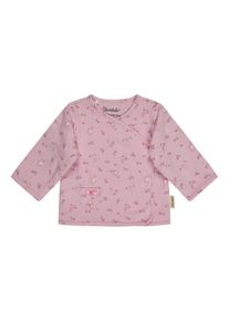 Collegejacke Sterntaler "Baby Jacke Hase", Kinder, Gr. 56, rosa (puderrosa), Obermaterial: 95% Baumwolle CO. 5% Elasthan EL., Jacken Collegejacke