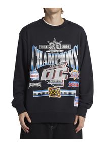 Sweatshirt DC Shoes "Old Champs", Herren, Gr. M, schwarz, Obermaterial: 60% Baumwolle, 40% Polyester., Sweatshirts Sweatshirt