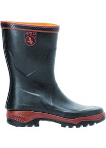 Watstiefel Aigle "Parcours 2" Gr. 48, braun, 48, Obermaterial: 100% Naturkautschuk NaRubber., Schuhe, Watstiefel