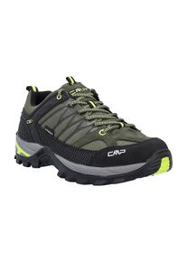 Wanderschuh CMP "Rigel Low", Herren, Gr. 47, gr&uuml;n (gr&uuml;n, schwarz), Obermaterial: 100% Nylon NY., Schuhe Wanderschuh