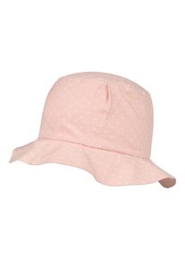 Sonnenhut Sterntaler "Hut Herzchen", Kinder, Gr. 53, rosa (zartrosa), Obermaterial: 52% Viskose CV. 48% Baumwolle CO., H&uuml;te Sonnenhut